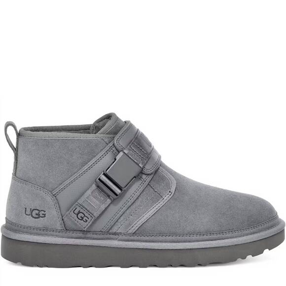NEW UGG men's neumel snapback boot in metal grey